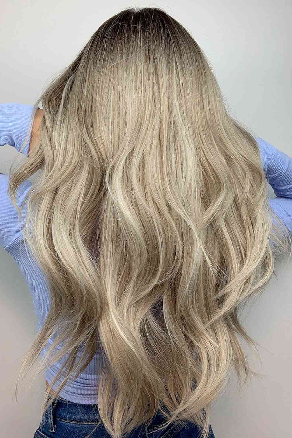 Synthetic Cap Long Wave Wig, 26''