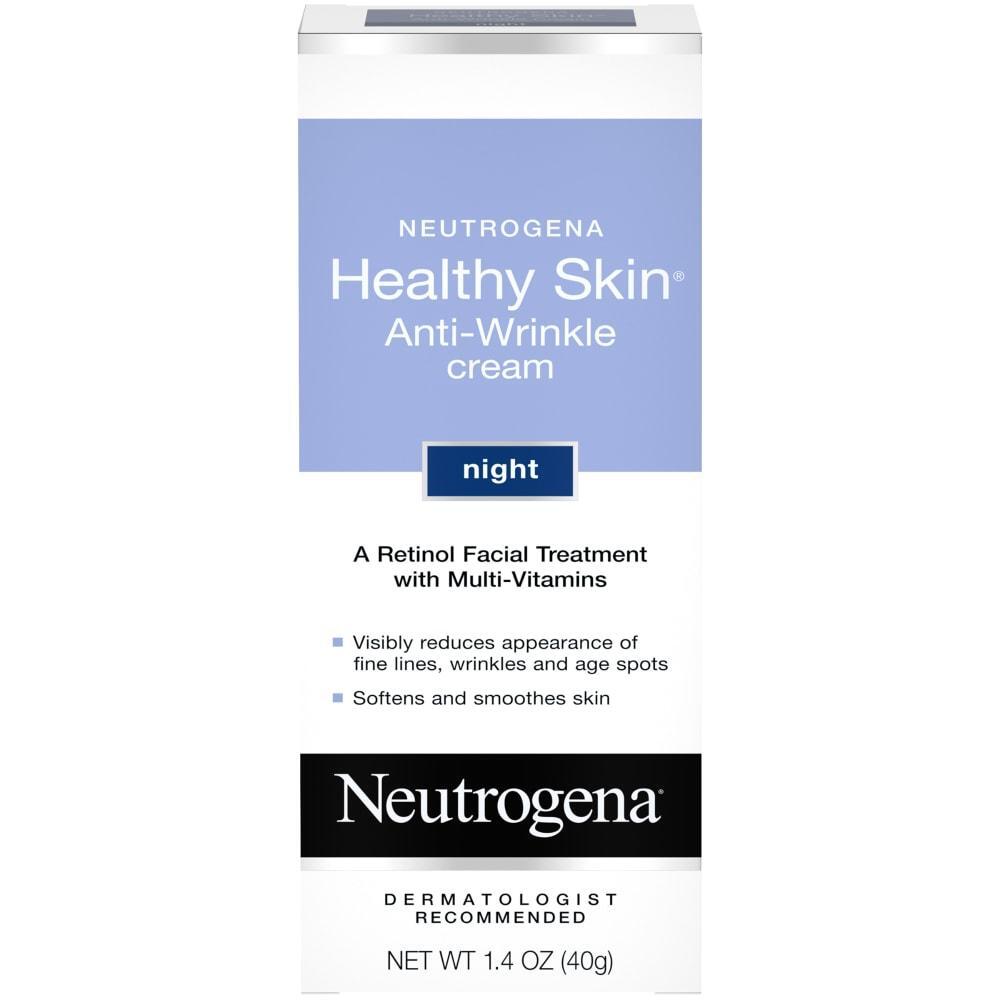 Neutrogena Healthy Skin Retinol Night Cream Vitamin E Glycerin 1.4 Oz
