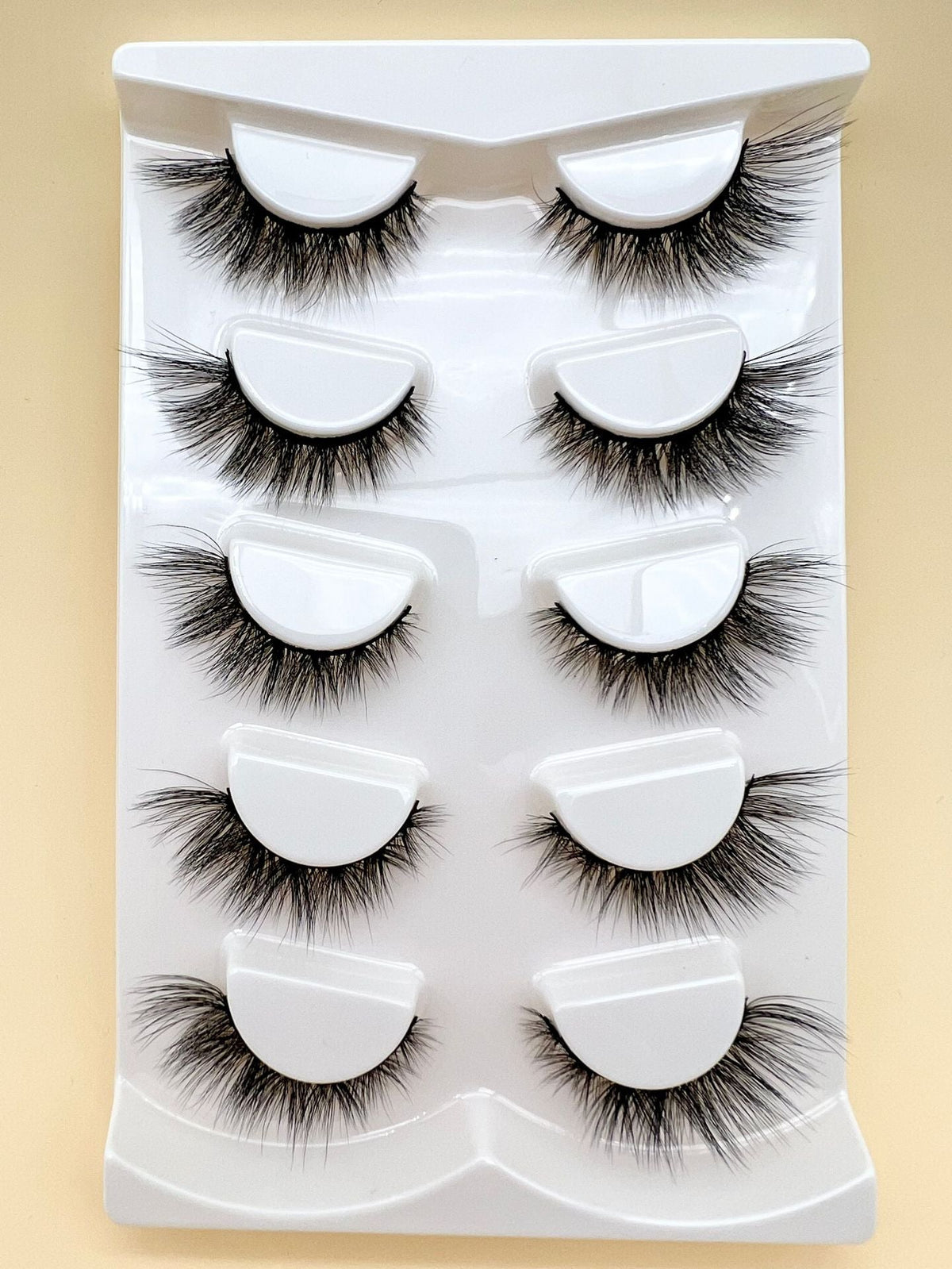 Mink Eyelashes Eye Tail Lengthening Natural Eyelashes Flat False
