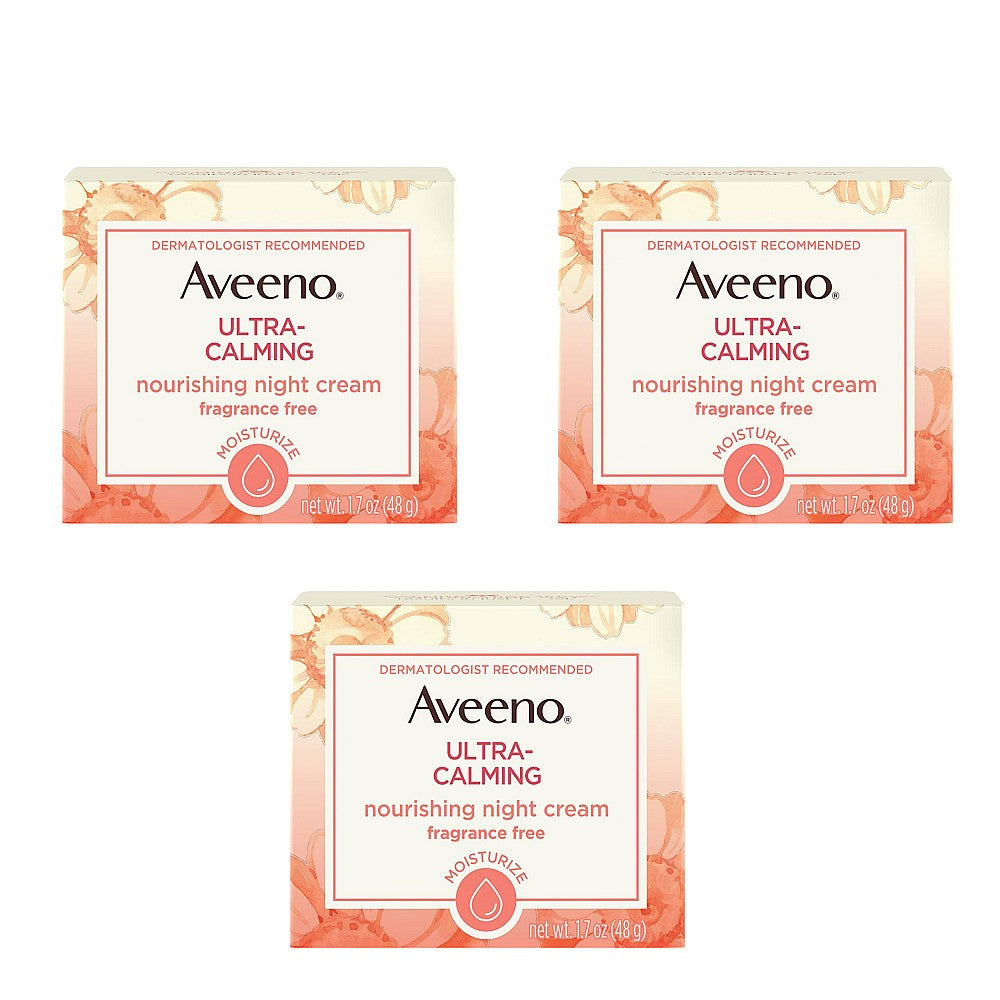 Aveeno Ultra Calming Nourishing Night Cream 1.7 Oz