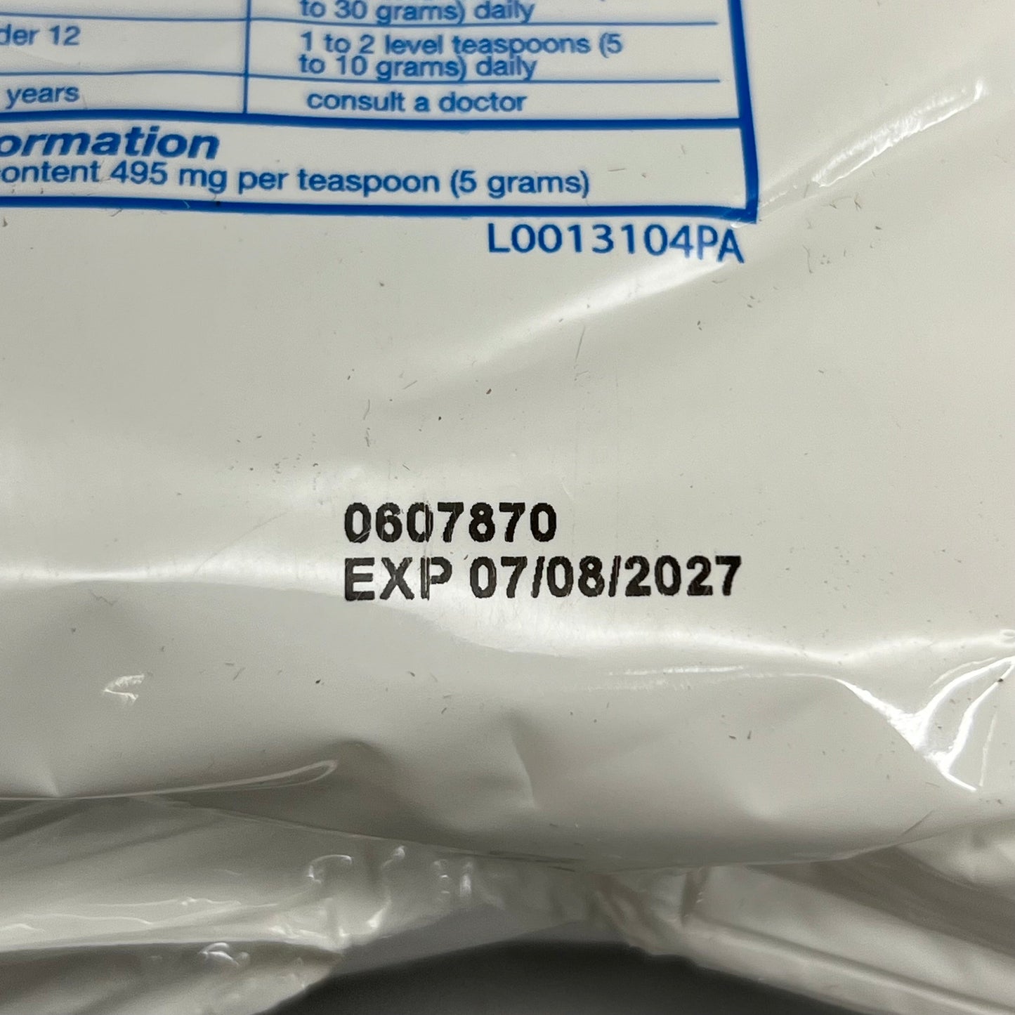 SWAN Epsom Salt Magnesium Sulfate U.S.P 16 oz Each BB 07/27