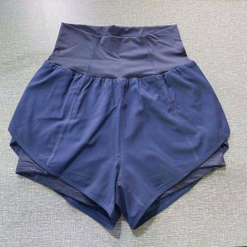 High Waist Quick-drying Sports Shorts Women Loose Running Fitness Pants
