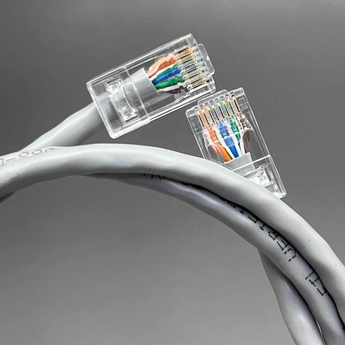 LEGRAND C2G 3 PACK Cable 3FT CAT5E Non-Booted Gray