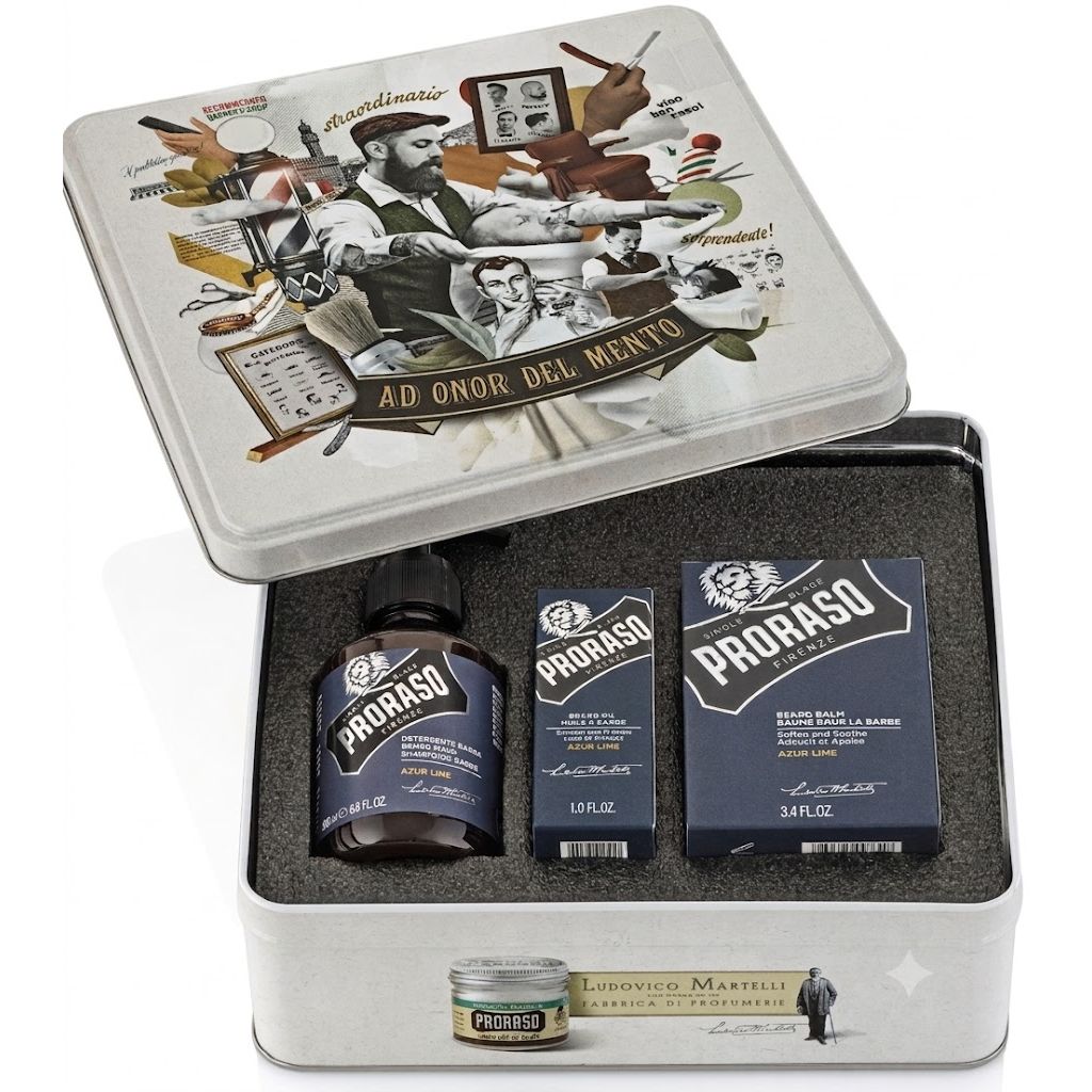 Proraso Gift Set Beard Care Azur Lime
