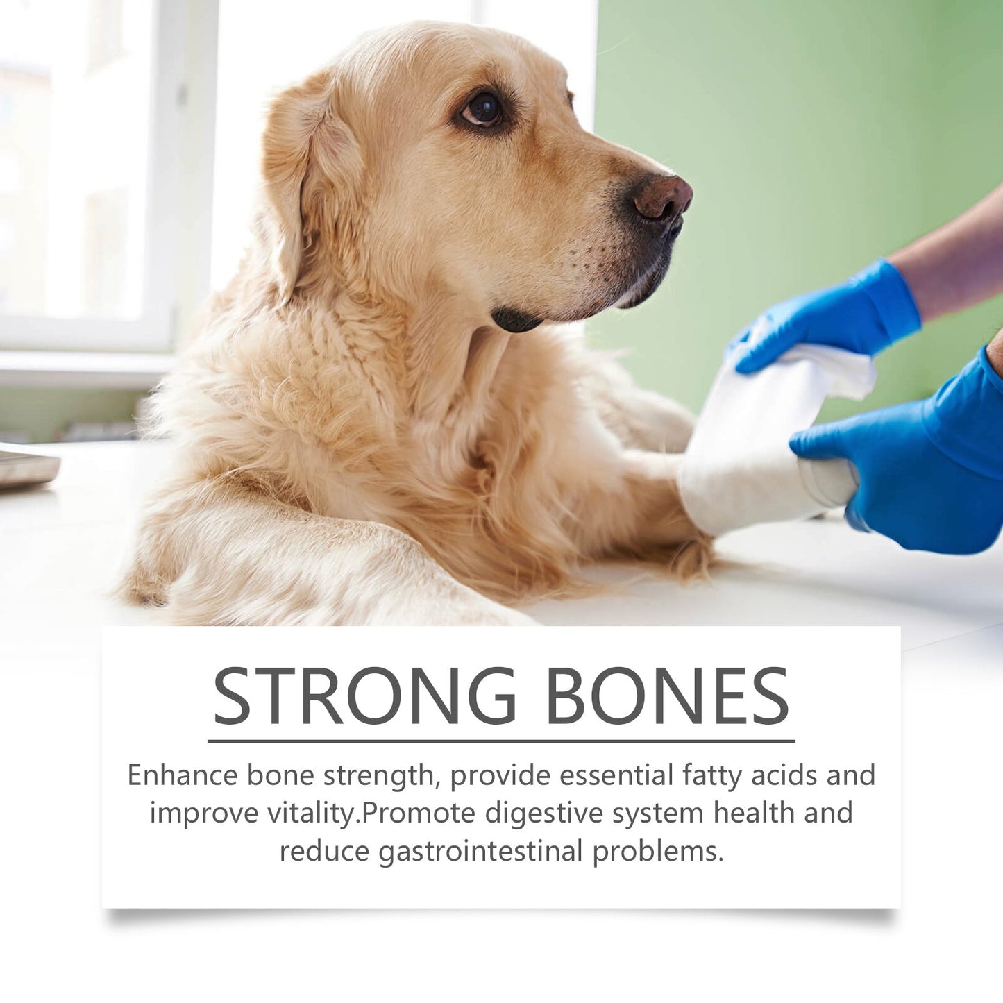 Dog Multi-Dimensional Fish Oil Tablet Pet Dog Hair Care Moisturize Skin Care Pet Health