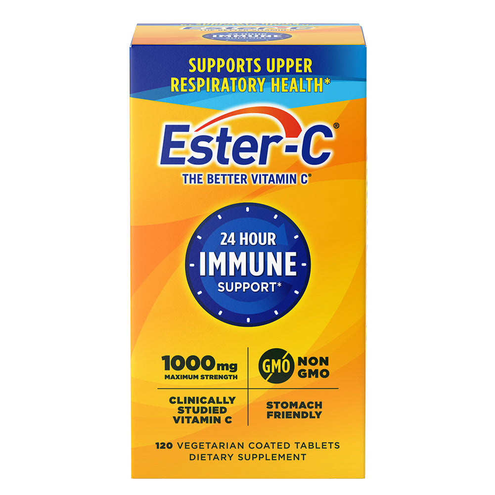 Ester-C Immune Support 24 Hour 1000 Mg 120 ct