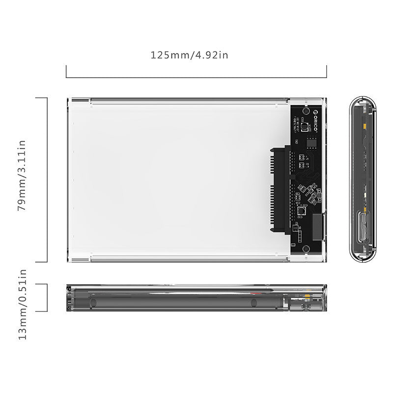 ORICO 2139U3 2.5" HDD Enclosure