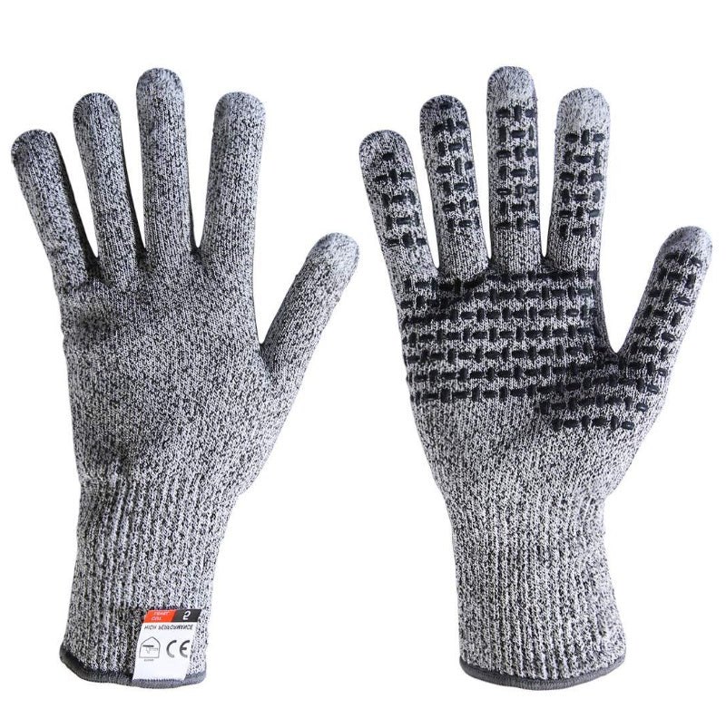 Three-finger touch screen cut-proof gloves