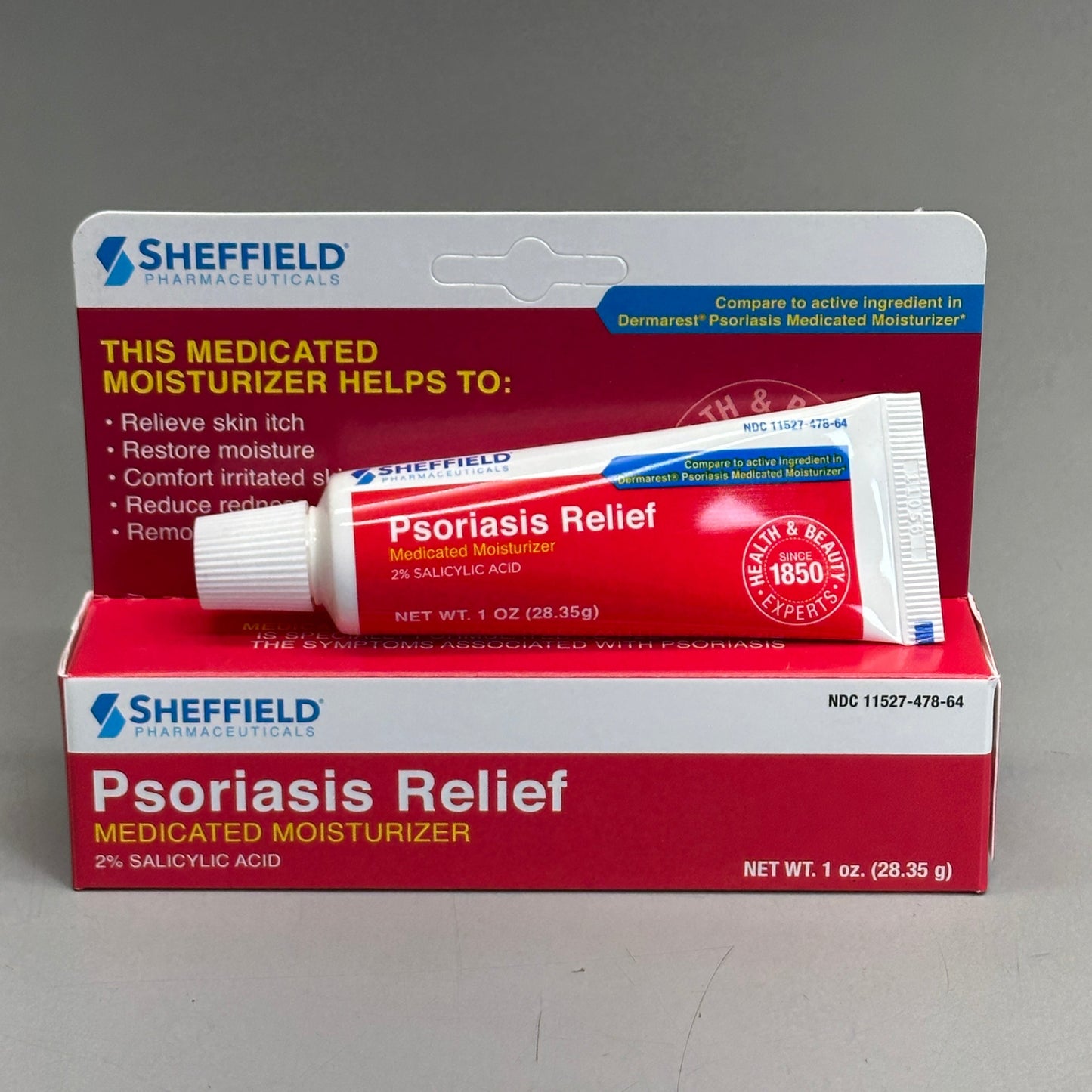 SHEFFIELD Psoriasis Relief Medicated Moisturizer 1 oz 06/25
