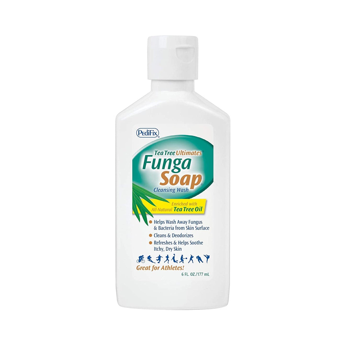 Pedifix Tea Tree Ultimates Funga Soap Cleansing Wash, 6 Fl Oz