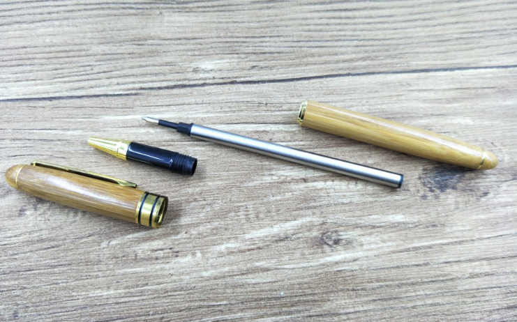 Bamboo Ballpoint Pen - Eco-Friendly Customer Gift