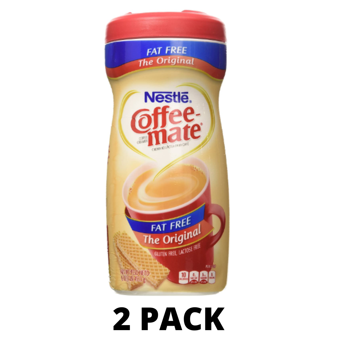 Coffee-Mate Nestle Original Fat Free Powder Creamer 16OZ
