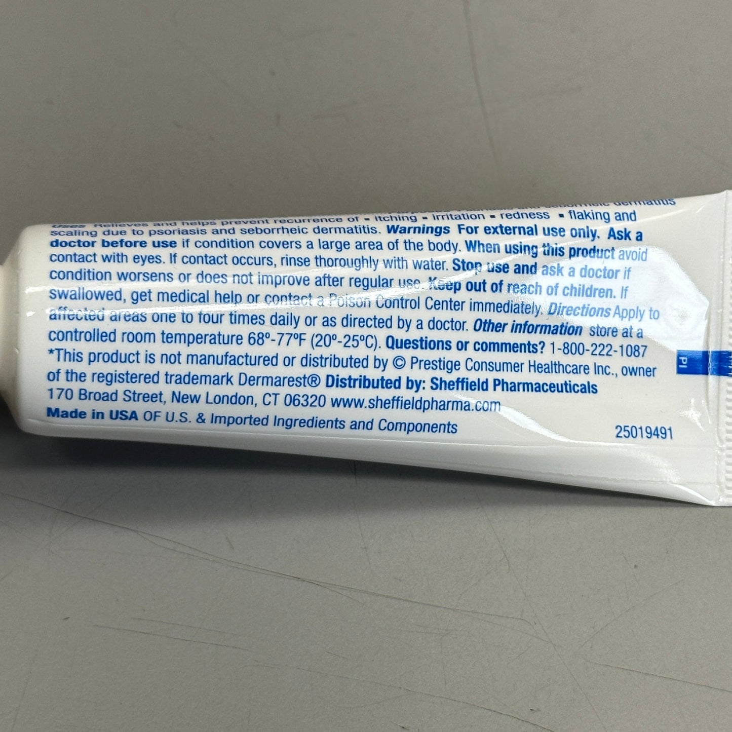 SHEFFIELD Psoriasis Relief Medicated Moisturizer 1 oz 06/25