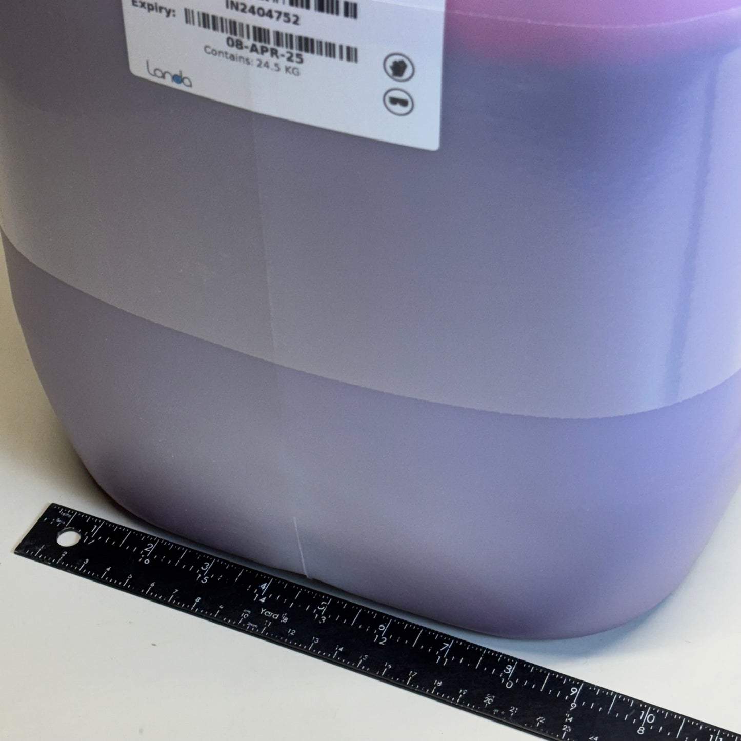 LANDA NANOINK Magenta Ink 25 Lit 6.6 Gallon Parts A & B 55-IMFG-AD21 BB04/25
