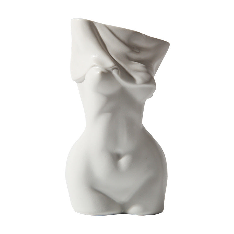 Decorative Utensils, Artist's Home, Living Room, Flower Arrangement, Female Body Art, Vase