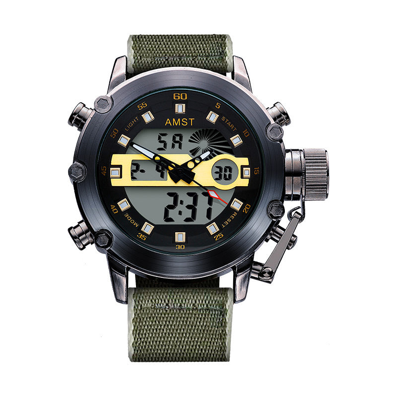 Men's Multi-functional Casual Sports Waterproof Electronic Watch