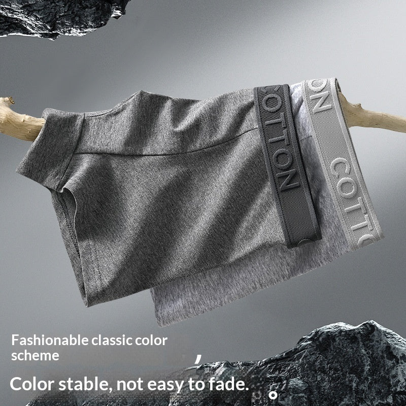 High-End Antibacterial Cotton Boxer Briefs For Men