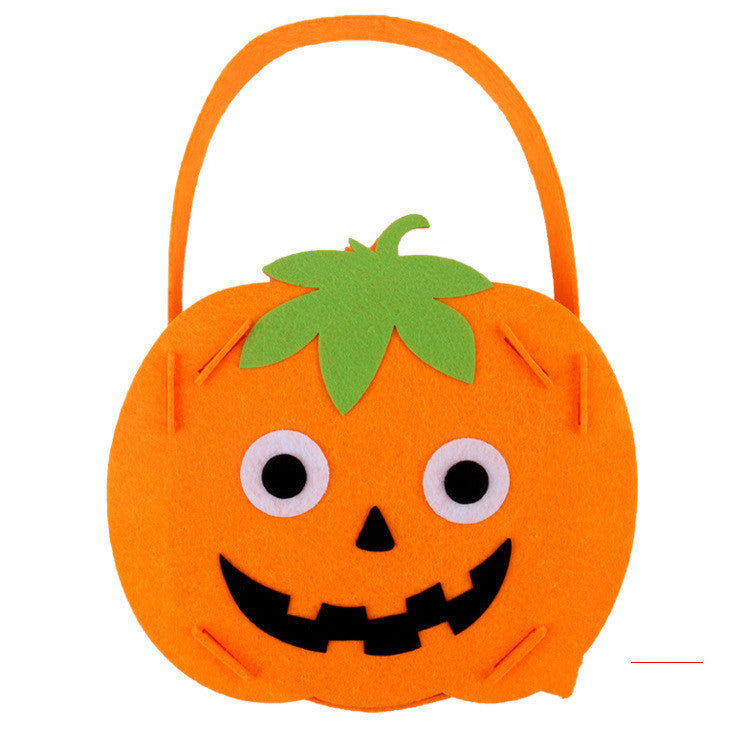 Children's Portable Pumpkin Bag Handmade Diy Material