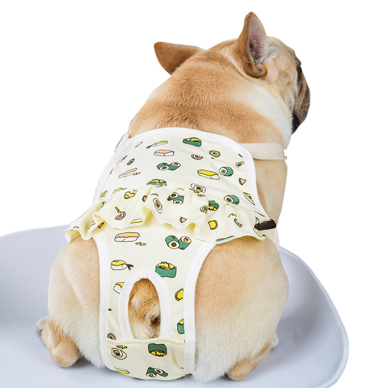 Bull Anti-harassment Estrous Underwear Washable Female Dog Menstrual Safety Pants