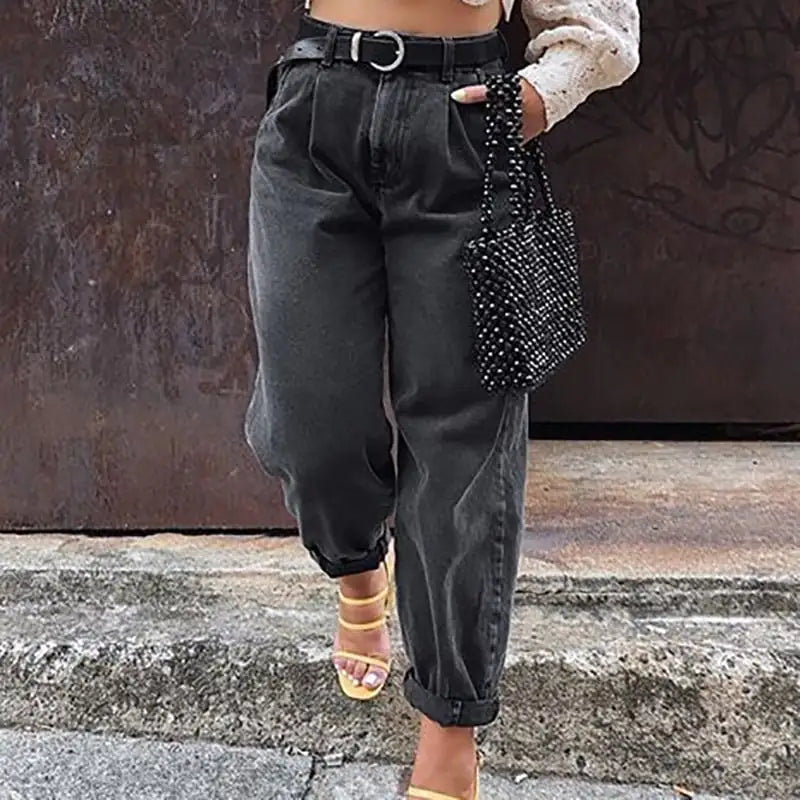 Style Loft Collection High Waist Cambridge Denim Trousers