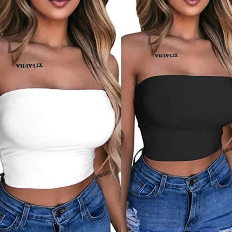 Style Loft Collection Barranquilla Strapless Shirt