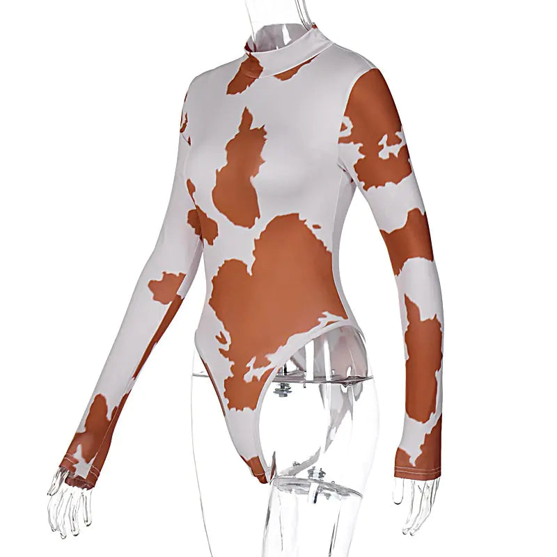 Style Loft Collection Coquette & Co. Silk Elegance Long Sleeve Bodysuit
