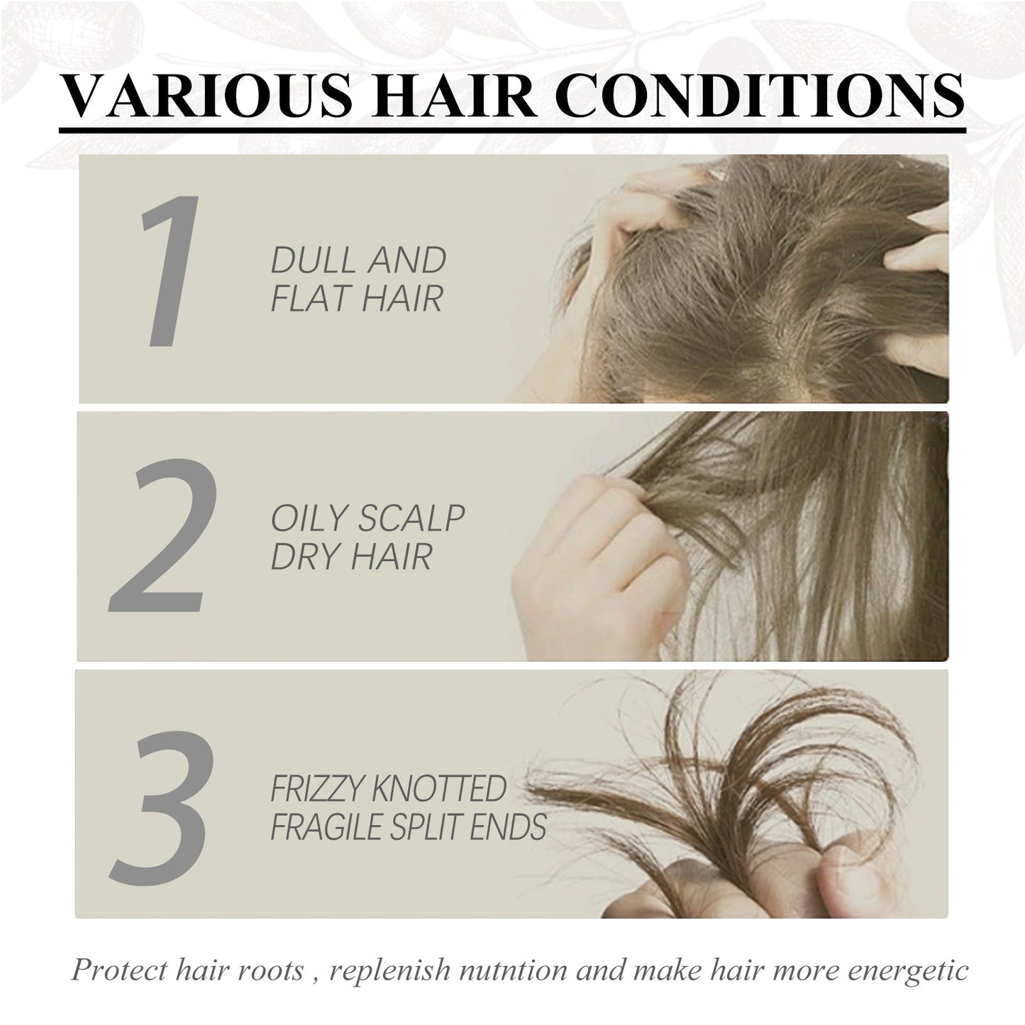 Rosemary Hair Mask Deeply Nourishes And Softens Hair, Repair Dry Hair And Fluff Hair Treatment Hair Mask