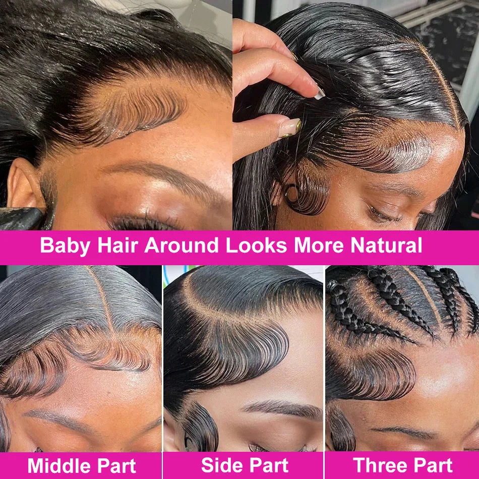 200% Density Short Curly Bob Wig 13x4 Lace Front Wet & Wavy Deep Wave Brazilian Remy Human Hair 4x4 Closure