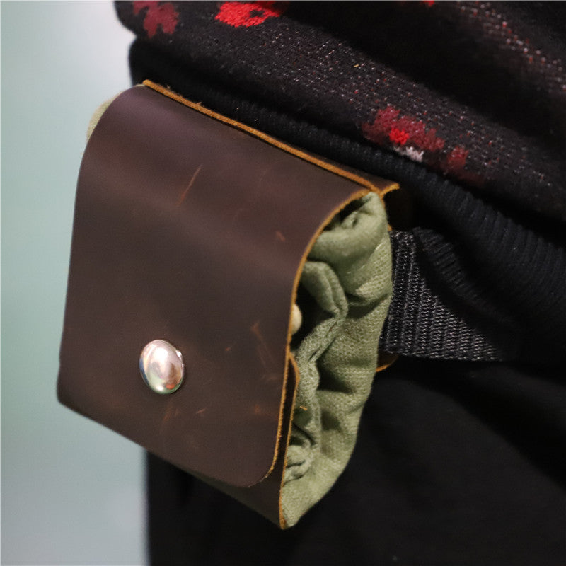 Outdoor Foraging Bag Fruit Picking Bag Waist Hanging Tool Bag Jungle Storage Bag