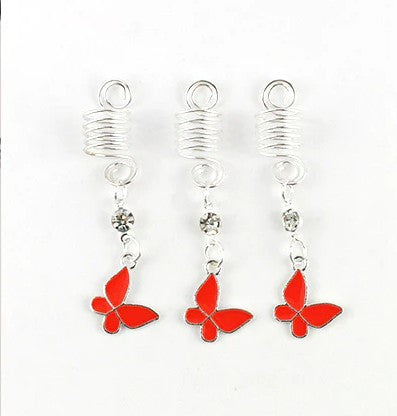 Fashion Hair Ring Accessories - Butterflies 1