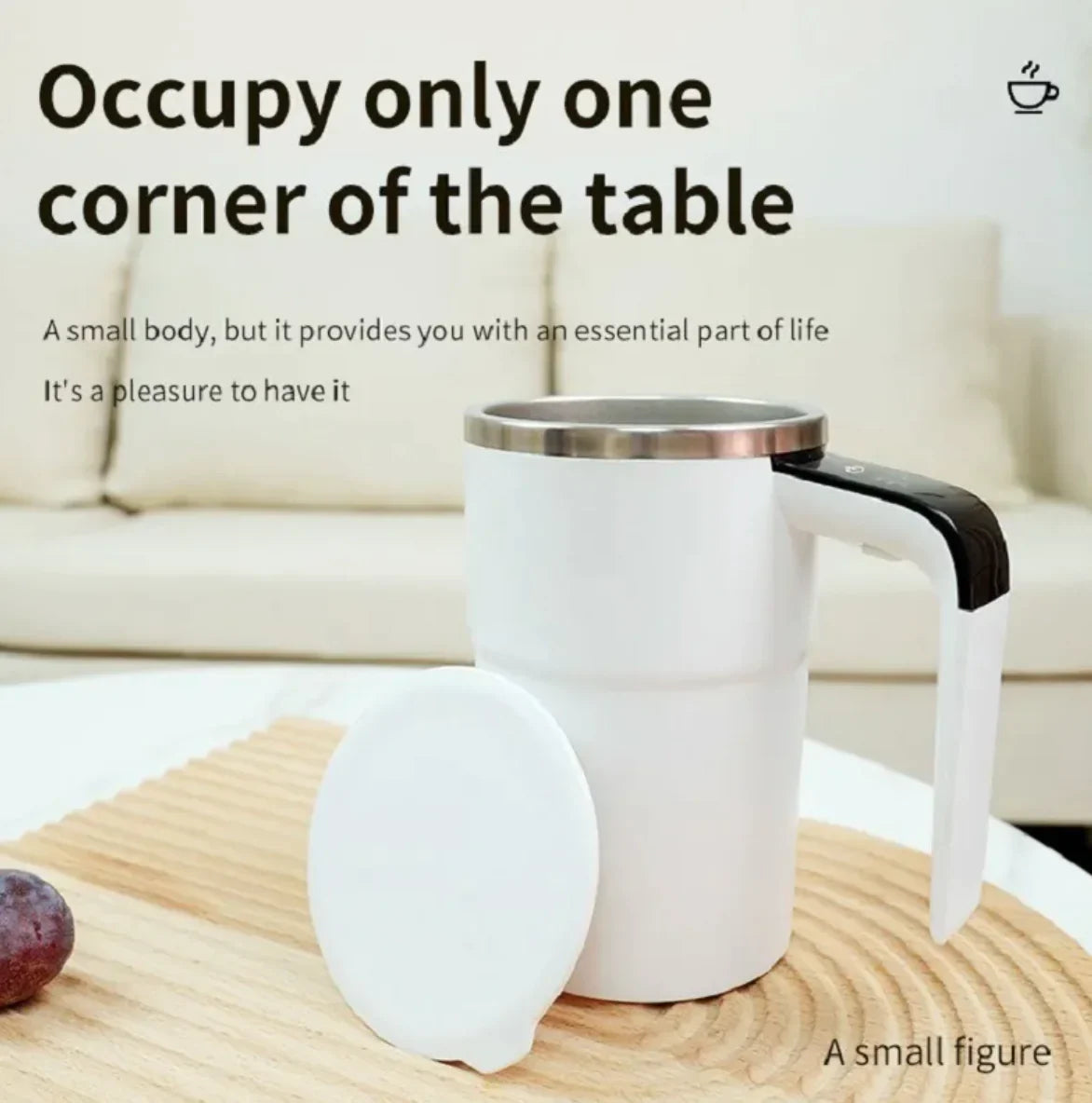 Automatic Self-Stirring Coffee Mug