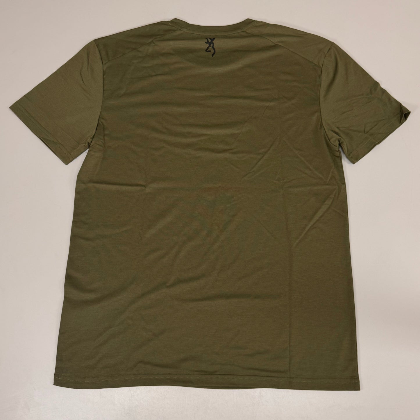 BROWNING Whitetail Camp Short Sleeve Shirt Men's SZ XL Forest Green 3014786404