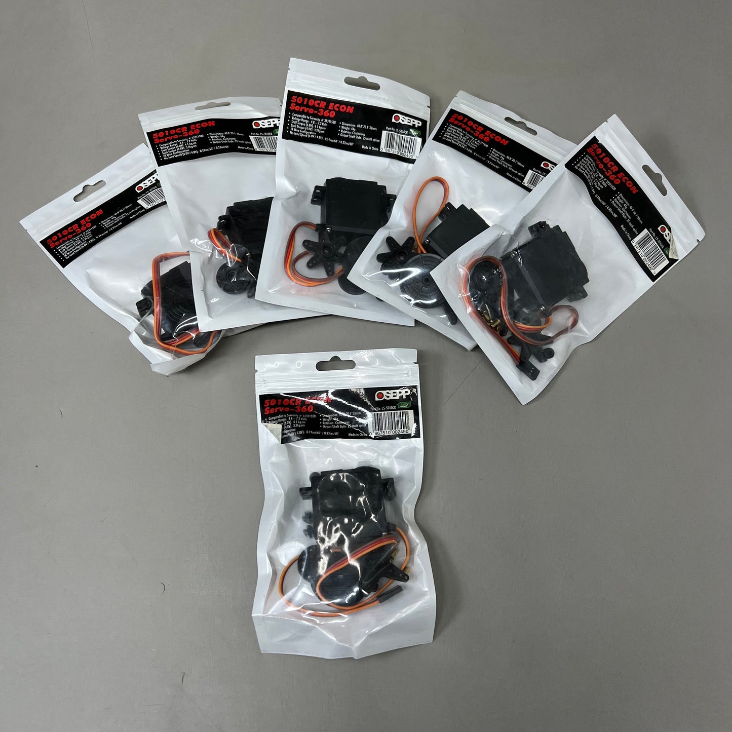 OSEPP (18 PACK) Assorted Electronic Parts 955SR, 5010CR, 955CRT & TRAKX40 etc