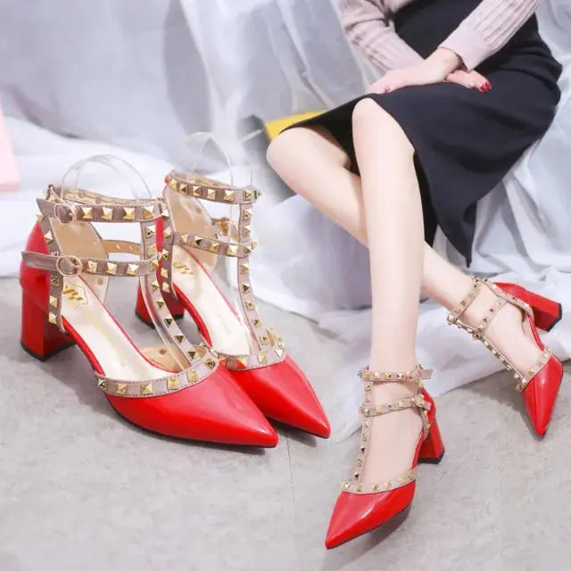 Style Loft Collection Amsterdam Rhinestone Pointed Heels