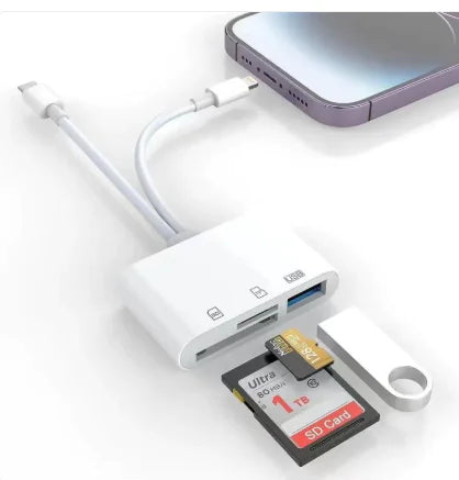 Style Loft Collection CyberStyle Type-C Multi-Card Reader Adapter
