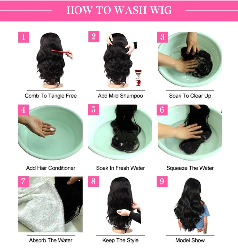 200% Density Short Curly Bob Wig 13x4 Lace Front Wet & Wavy Deep Wave Brazilian Remy Human Hair 4x4 Closure
