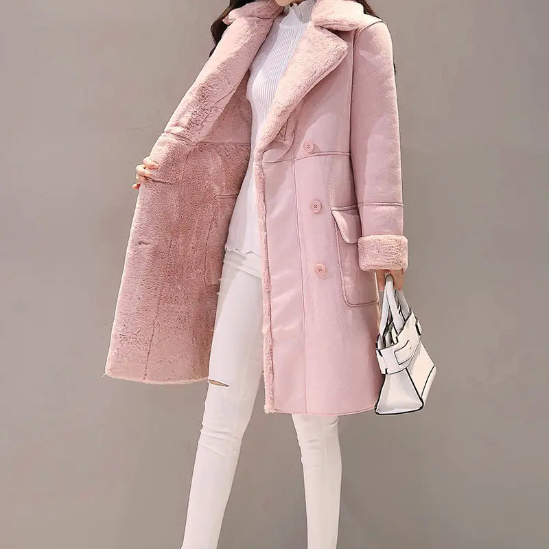 Style Loft Collection Lambswool Peacoat