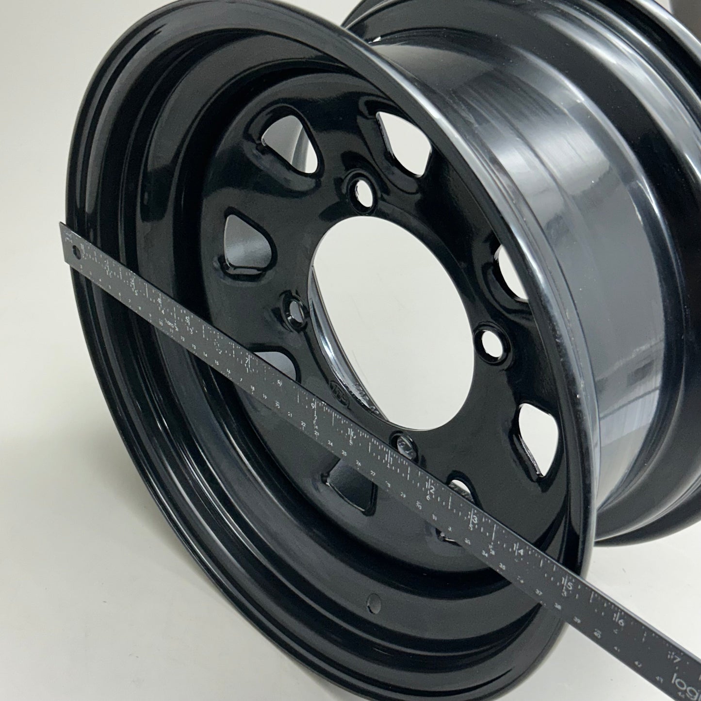 ITP Delta Steel Wheel For Arctic Car, Kaw KAF1000 & POL General 1000 14"x7" Black 1422755014B