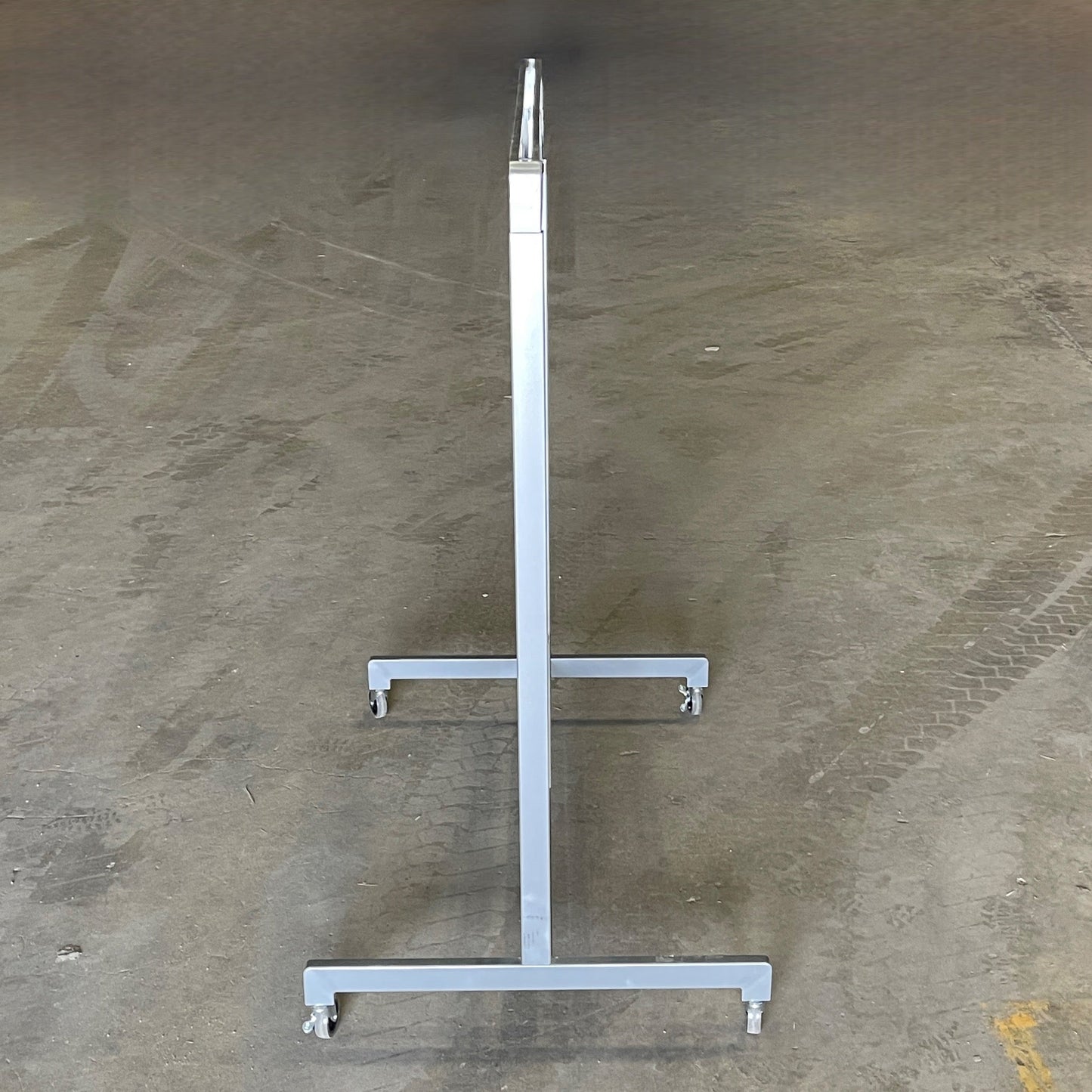 ARTITALIA GROUP Rolling Stainless Double Sided Store Display Stock Rack 48"W WF2565 (New)