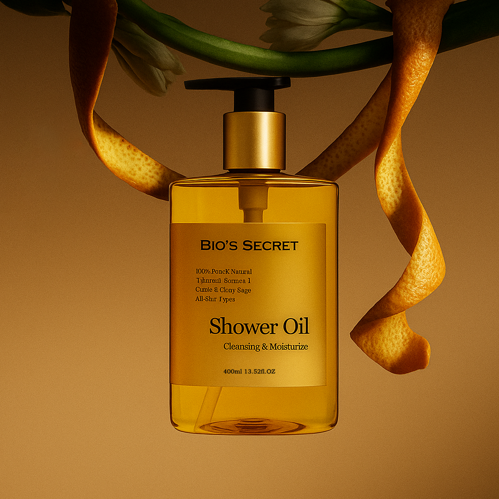 Bio's Secret Cedarwood & Jojoba Oil Shower Oil