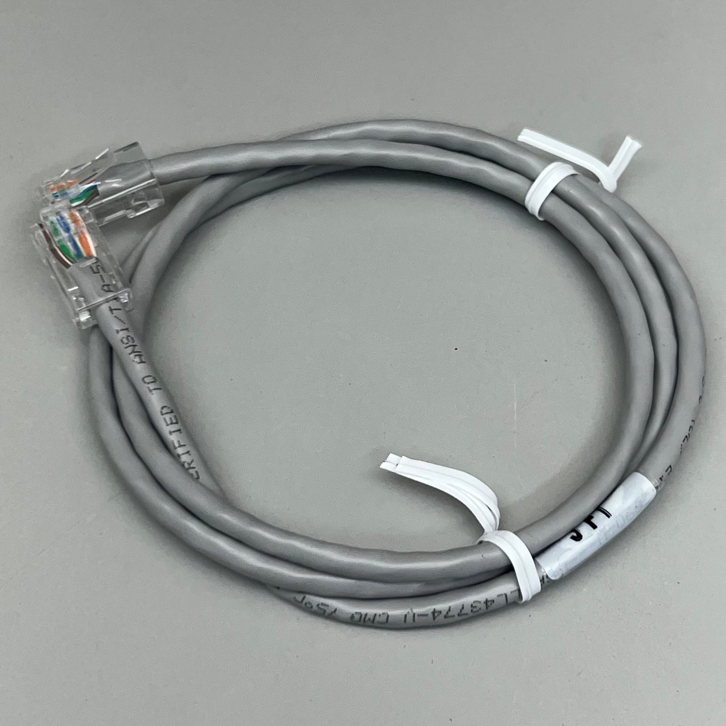 LEGRAND C2G 3 PACK Cable 3FT CAT5E Non-Booted Gray