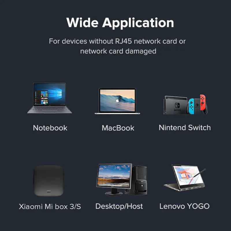 Style Loft Collection StyleTech USB to Ethernet Network Adapter
