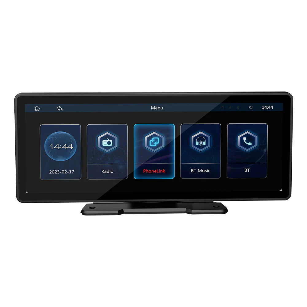Style Loft Collection AutoStyle AudioSync 10 Inch Touchscreen Carplay and Dash Cam System