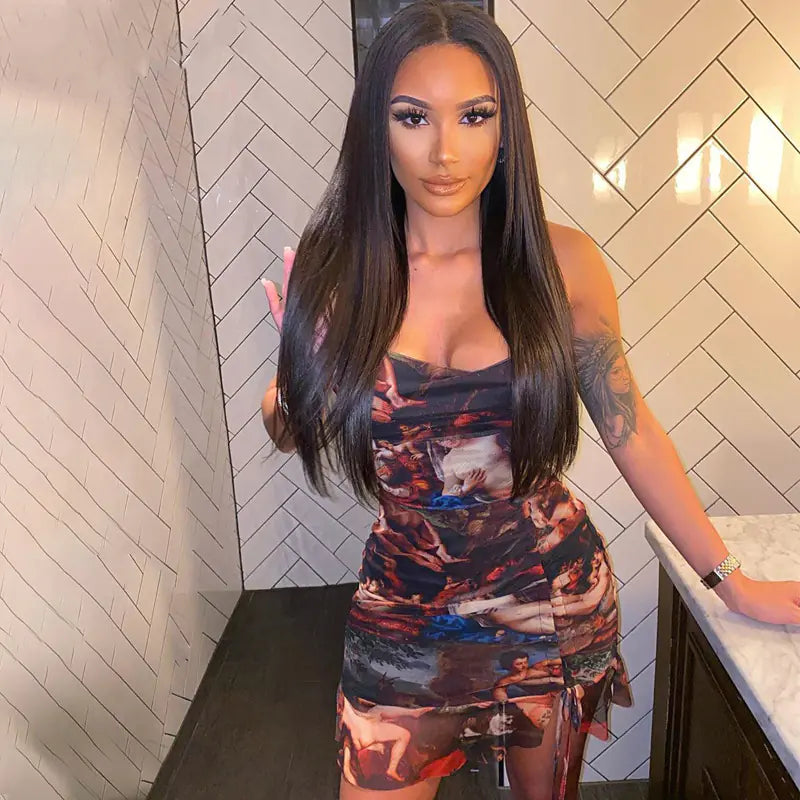 Style Loft Collection Stop 'Em In Their Tracks Dress