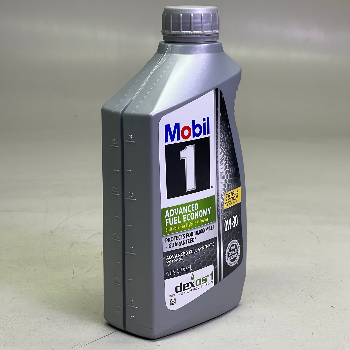 Z@ MOBIL 1 (6 PACK) Advanced Fuel Economy Full Synthetic Motor Oil 946 mL 0W-30 New, Box Condition Varies