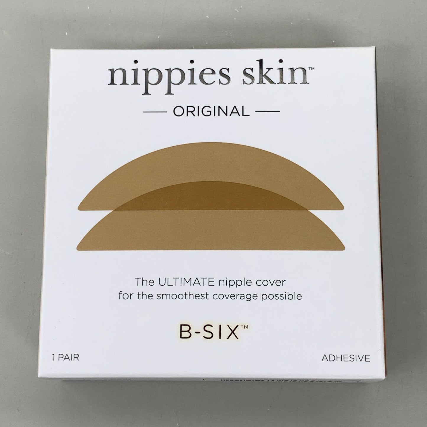 NIPPIES SKIN Original Nipple Cover Smooth Coverage Caramel 1 Pair 1021
