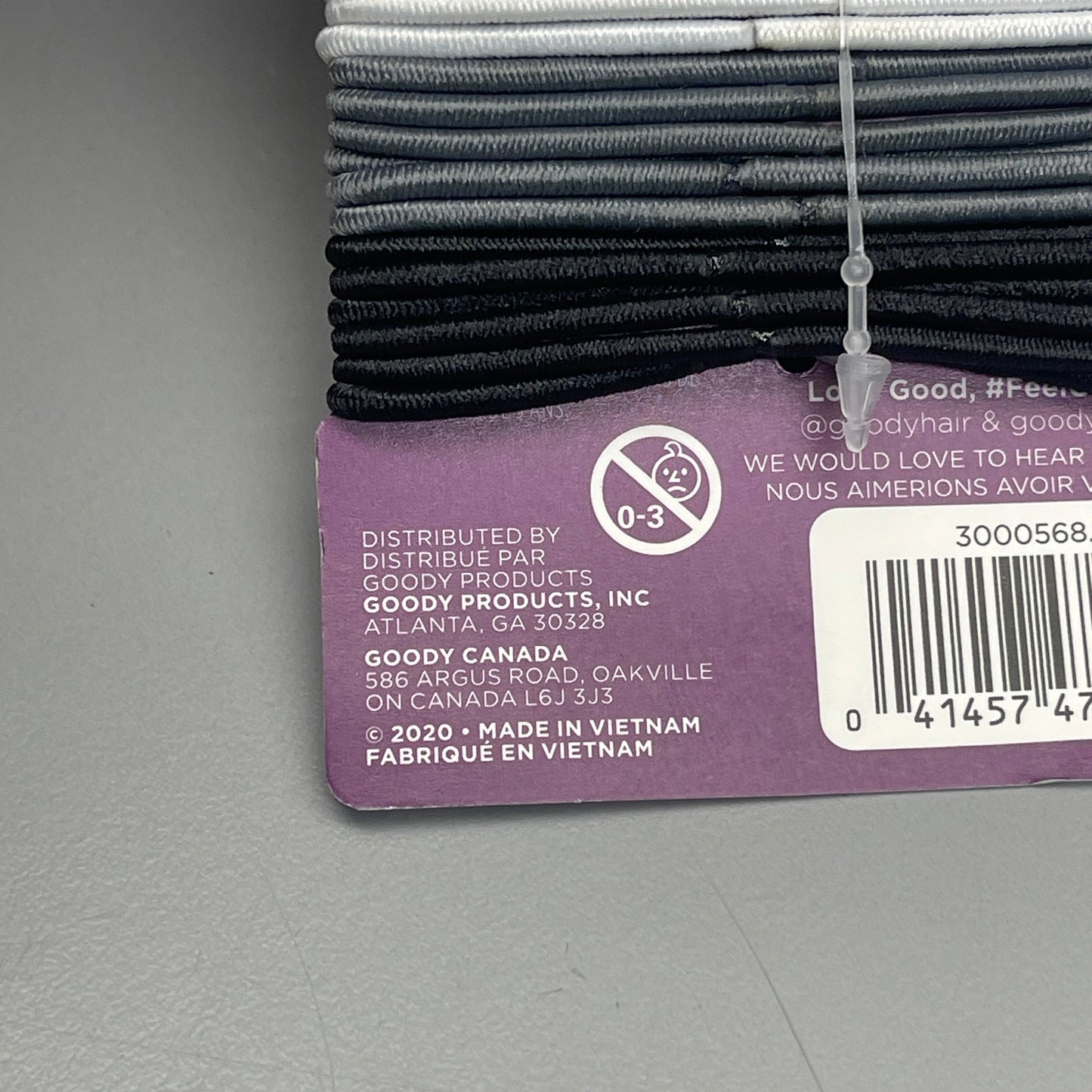 GOODY 29 Ouchless Damage-Free Hold Elastics Assorted Colors 3000568 (New)