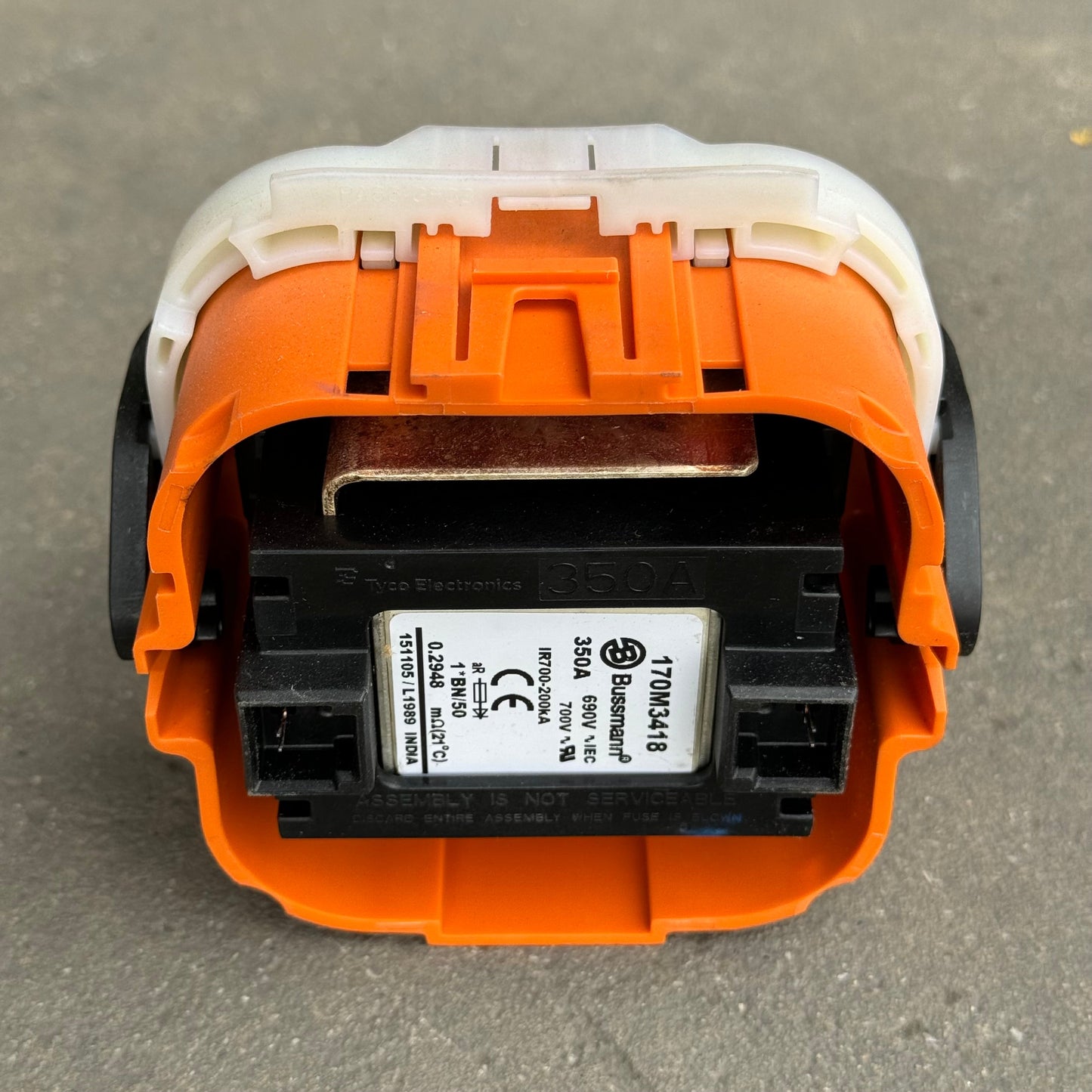 MOPAR Lithium PHEV Battery Pack for Chrysler Pacifica Vehicles 41"x10" UN3480 Orange & Black