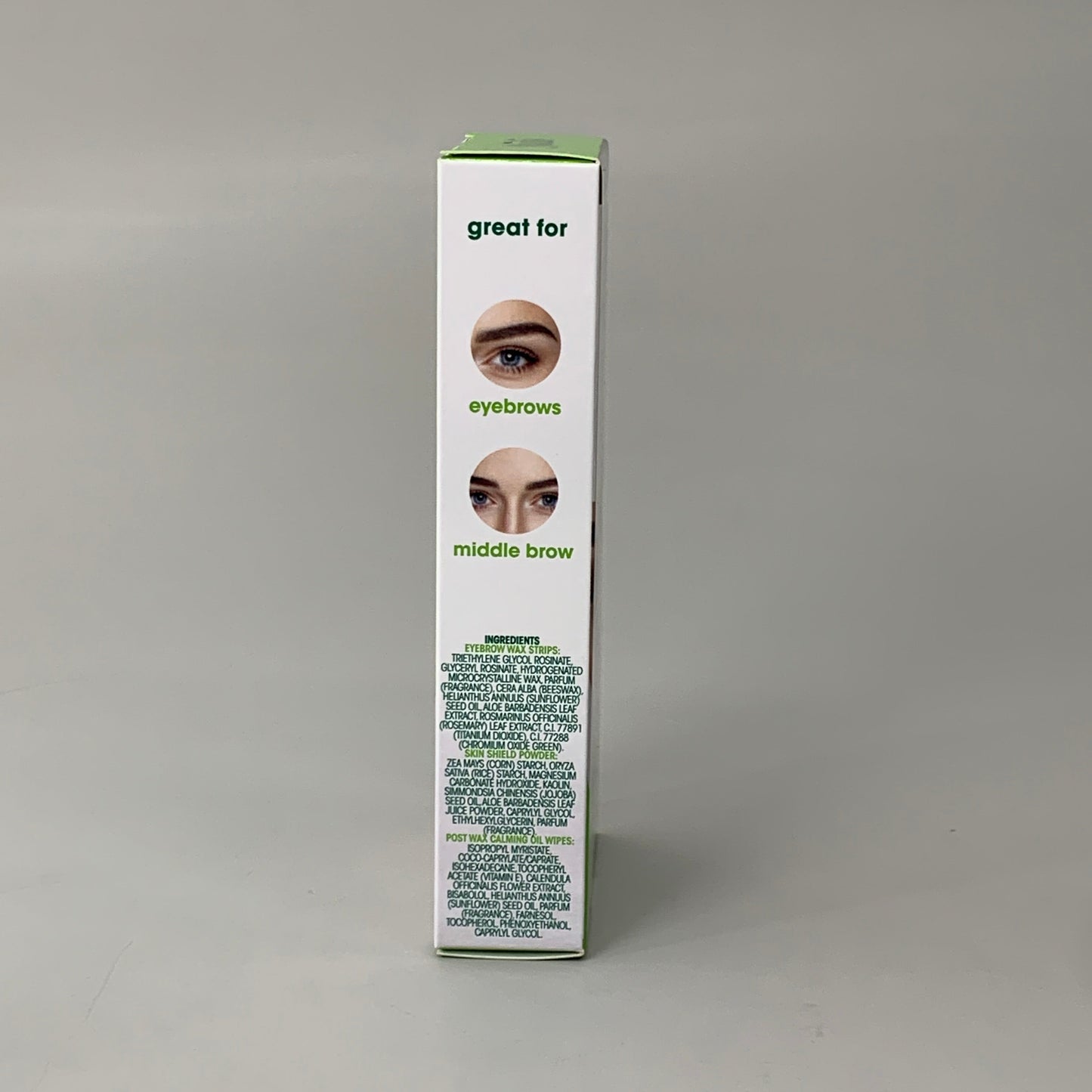 NADS 3 PK Eyebrow Wax Strips 6 Strips 6525EN06
