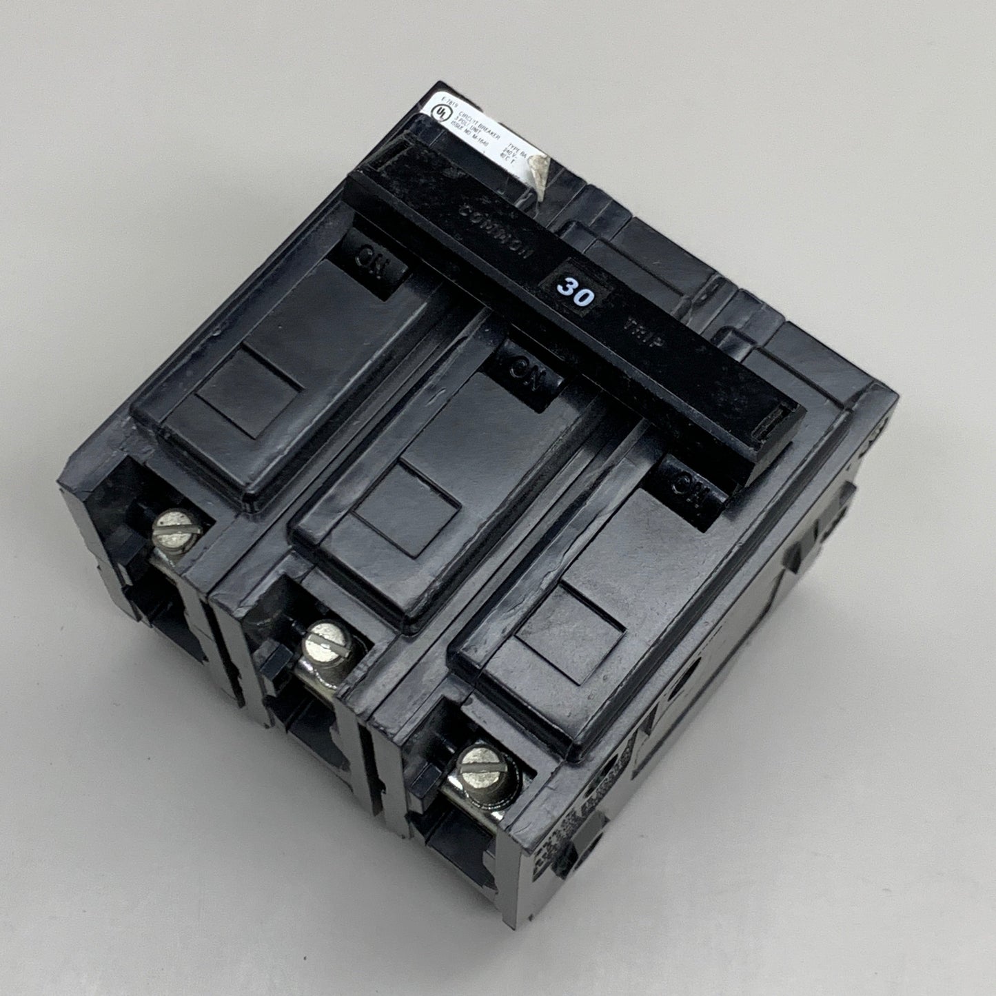 EATON (4 PACK!) BAB Miniature Circuit Breaker 30 3" x 3" Black 150424 AS-IS
